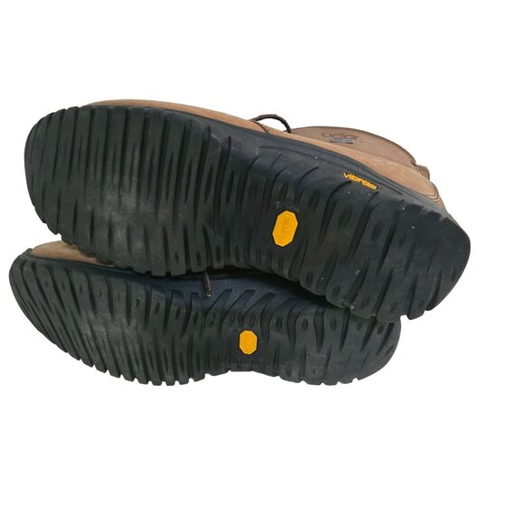 Ugg 5480 Tan Leather Shearling Lined Vibram Sole Gore Tex Chukka Boots Size 12 - Picture 5 of 9